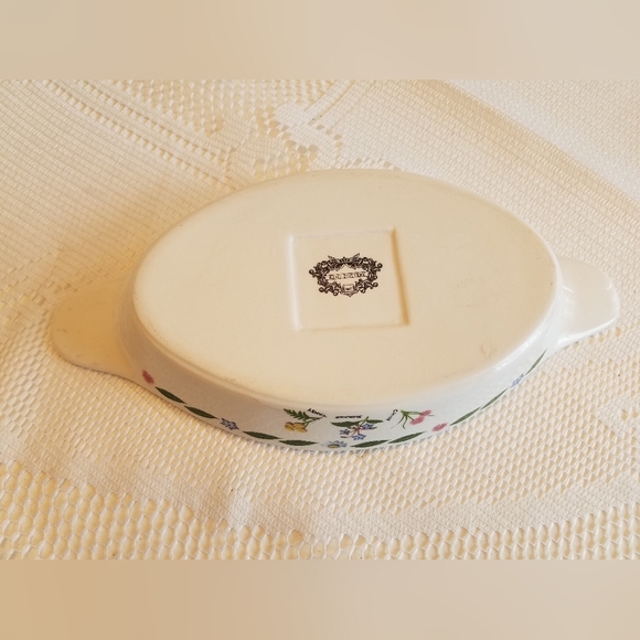 Kent Pottery Collection Au Gratin Ceramic Dish Herbs - Picture 5 of 8